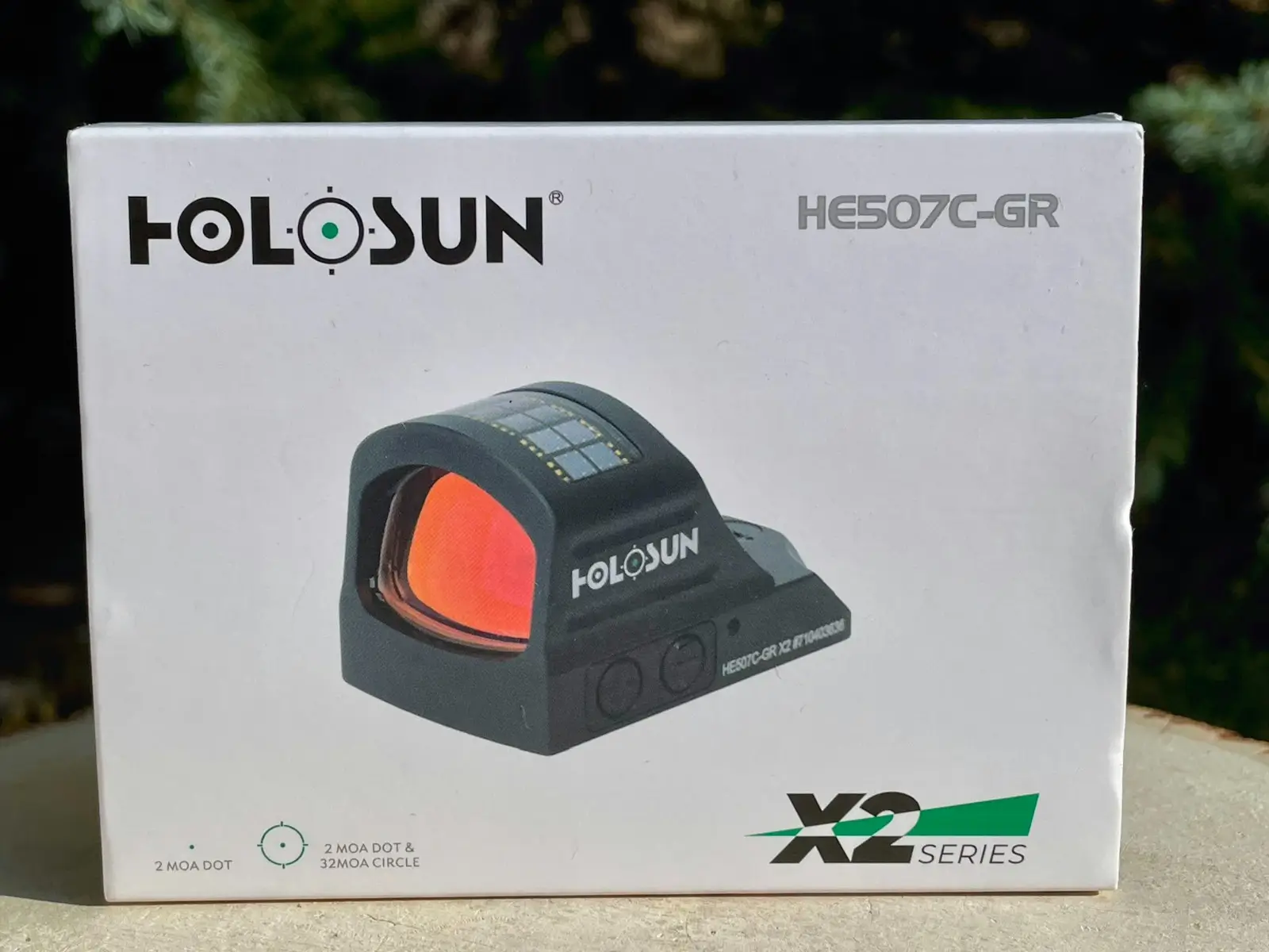 Holosun HE507C-GR X2 Miniature Green Dot - Lightly Used