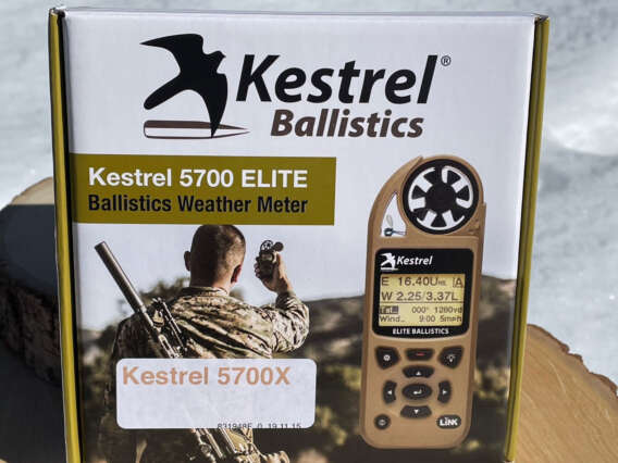 Kestrel Ballistics 5700X Elite Weather Meter with Applied Ballistics and LiNK - Like New In Box