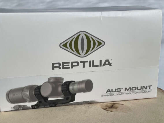 Reptilia AUS Mount 34mm 1.54” Height - Black