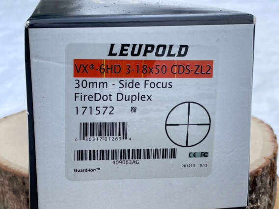 Leupold VX-6HD 3-18x50 Illuminated Firedot Duplex - Lightly Used