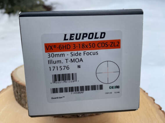 Leupold VX-6HD 3-18x50 TMOA Illuminated - Lightly Used