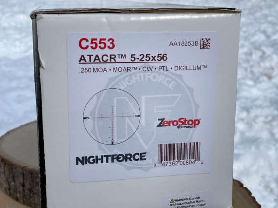 Nightforce ATACR 5-25x56 MOAR C553 - Lightly Used
