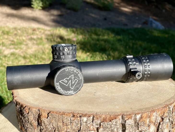 Nightforce NX8 1-8x24 FC-MOA C600 - Lightly Used
