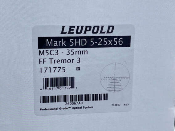 Leupold Mark 5HD 5-25x56 Tremor 3 - Well Used