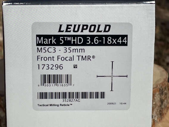Leupold Mark 5HD 3.6-18x44 TMR - Lightly Used