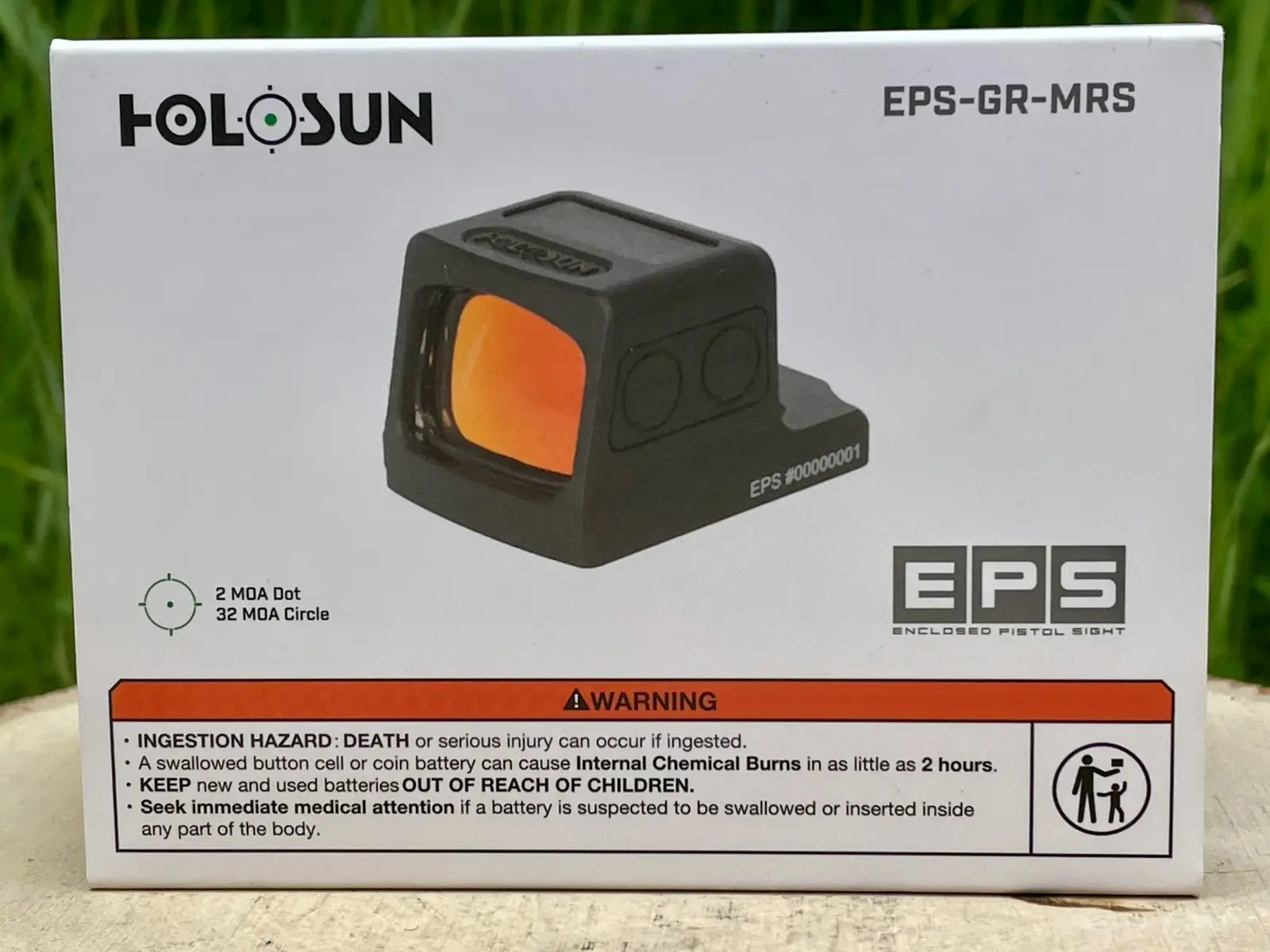 Holosun EPS Green MRS Miniature Green Dot - Like New in Box