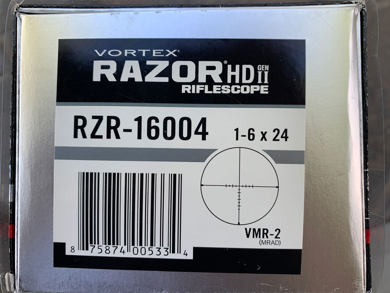 Vortex Razor HD Gen II 1-6x24 (Non-E) | RKB Armory