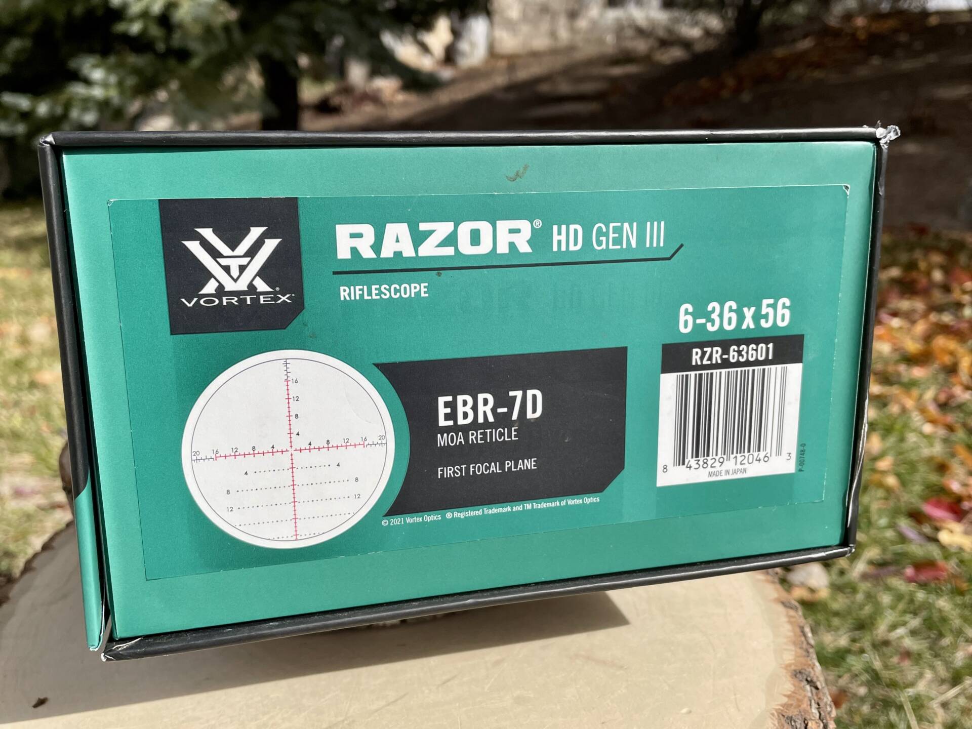 Vortex Razor HD Gen III 6-36x56 (MOA) | RKB Armory