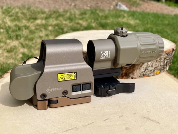 Eotech HHS Green Tan OP EXPS2-0GRN & G33.STS - Lightly Used