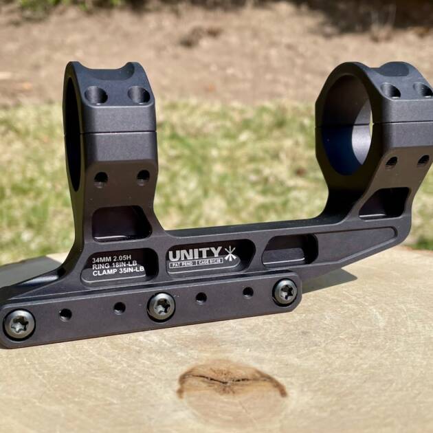Unity Tactical 34mm FAST LPVO Mount - Used