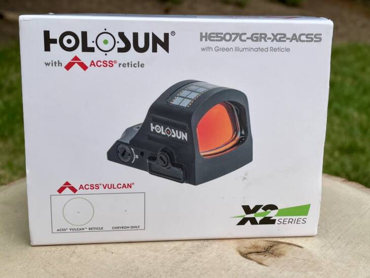Holosun HE507C-GR-X2-ACSS Miniature Green Dot - Lightly Used