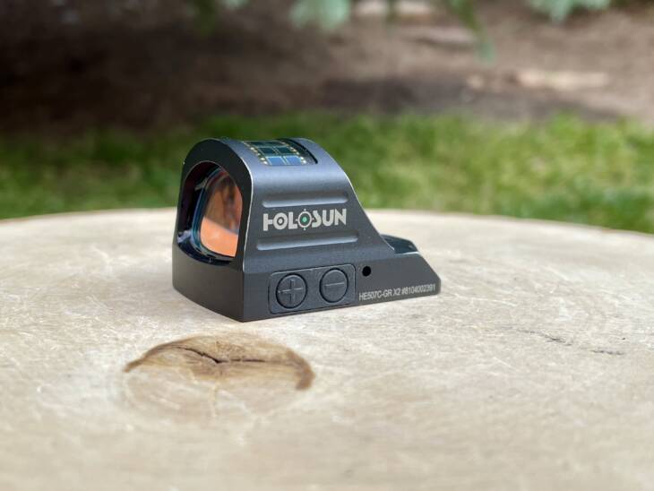 Holosun HE507C-GR X2 Miniature Green Dot - Lightly Used