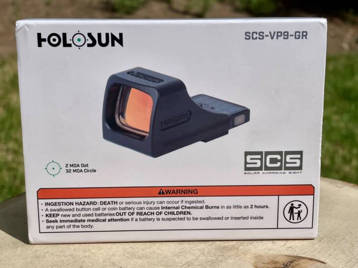 Holosun SCS VP9 Miniature Green Dot - Lightly Used
