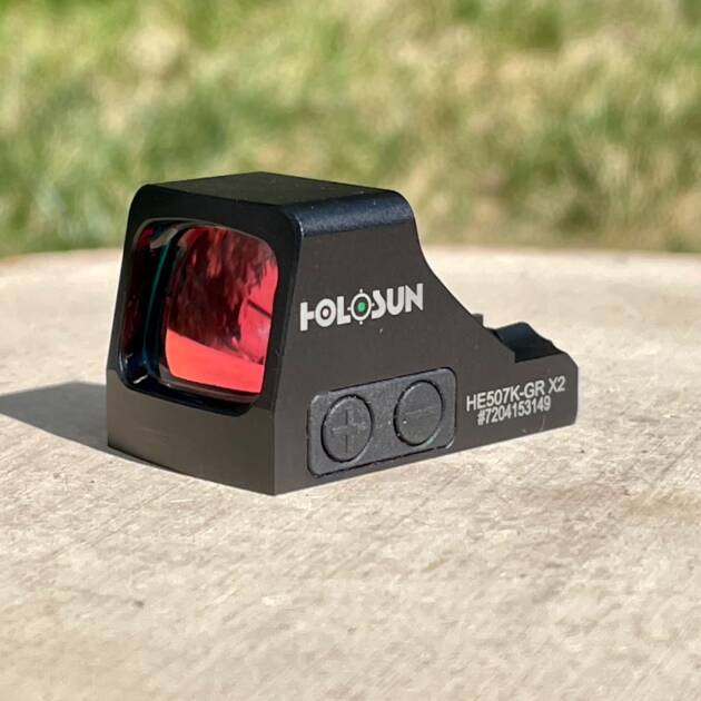Holosun HE507K X2 ACSS Miniature Green Dot - Lightly Used