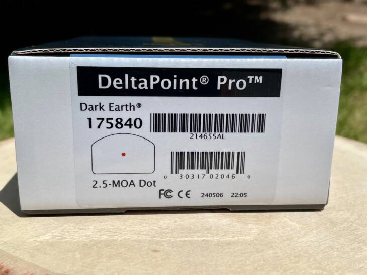 Leupold DeltaPoint Pro Flat Dark Earth 1.5 MOA - Like New in Box