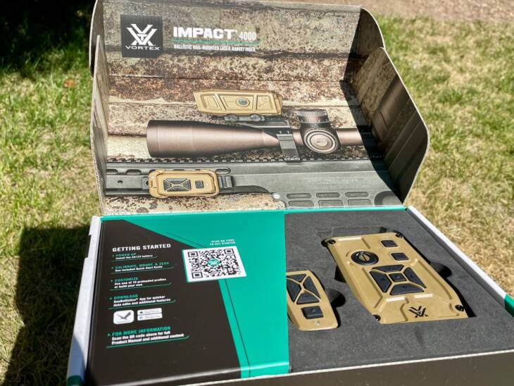 Vortex Impact 4000 Ballistic Rail-Mounted Laser Rangefinder - Like New in Box