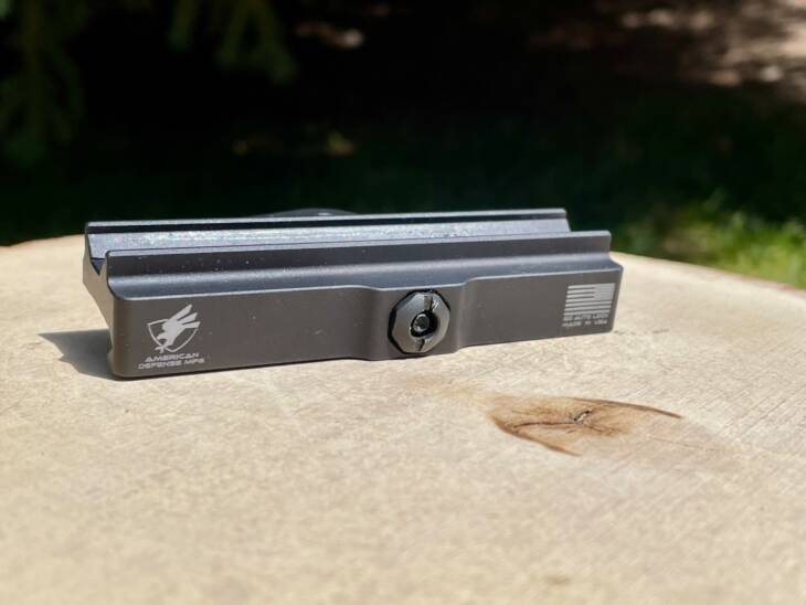 American Defense Manufacturing ACOG Mount w/ Tac Lever - Used