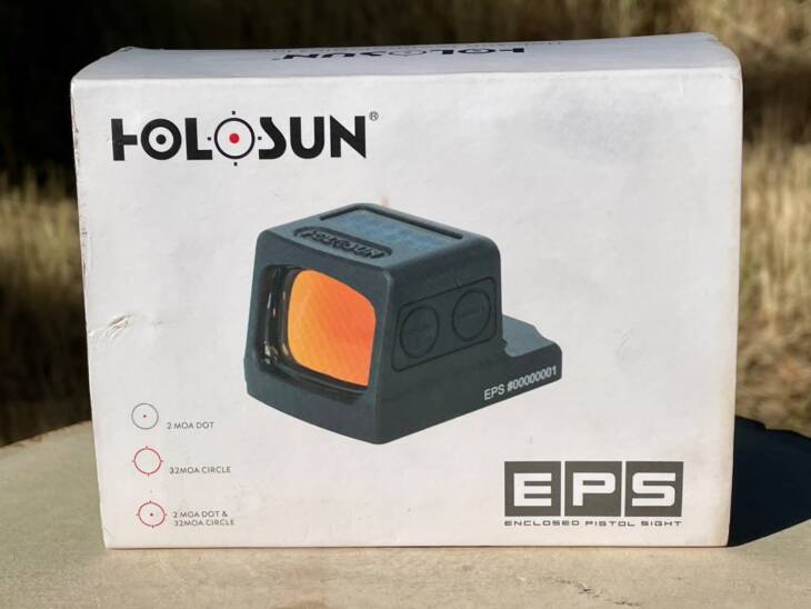 Holosun EPS Red MRS Miniature Red Dot - Lightly Used