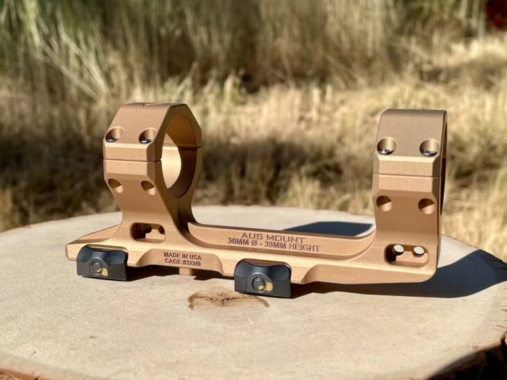 Reptilia AUS Mount 30mm 1.54” height - FDE