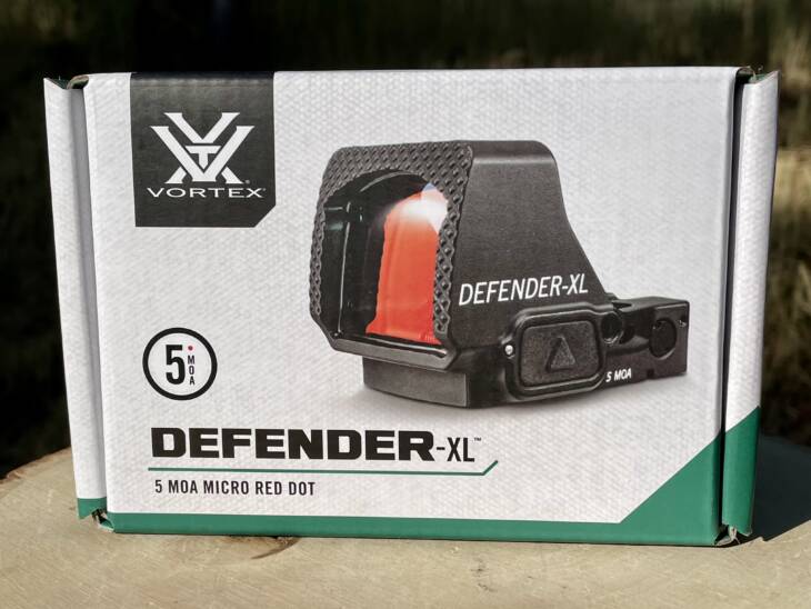 Vortex Defender XL 5 MOA Micro Red Dot - Lightly Used