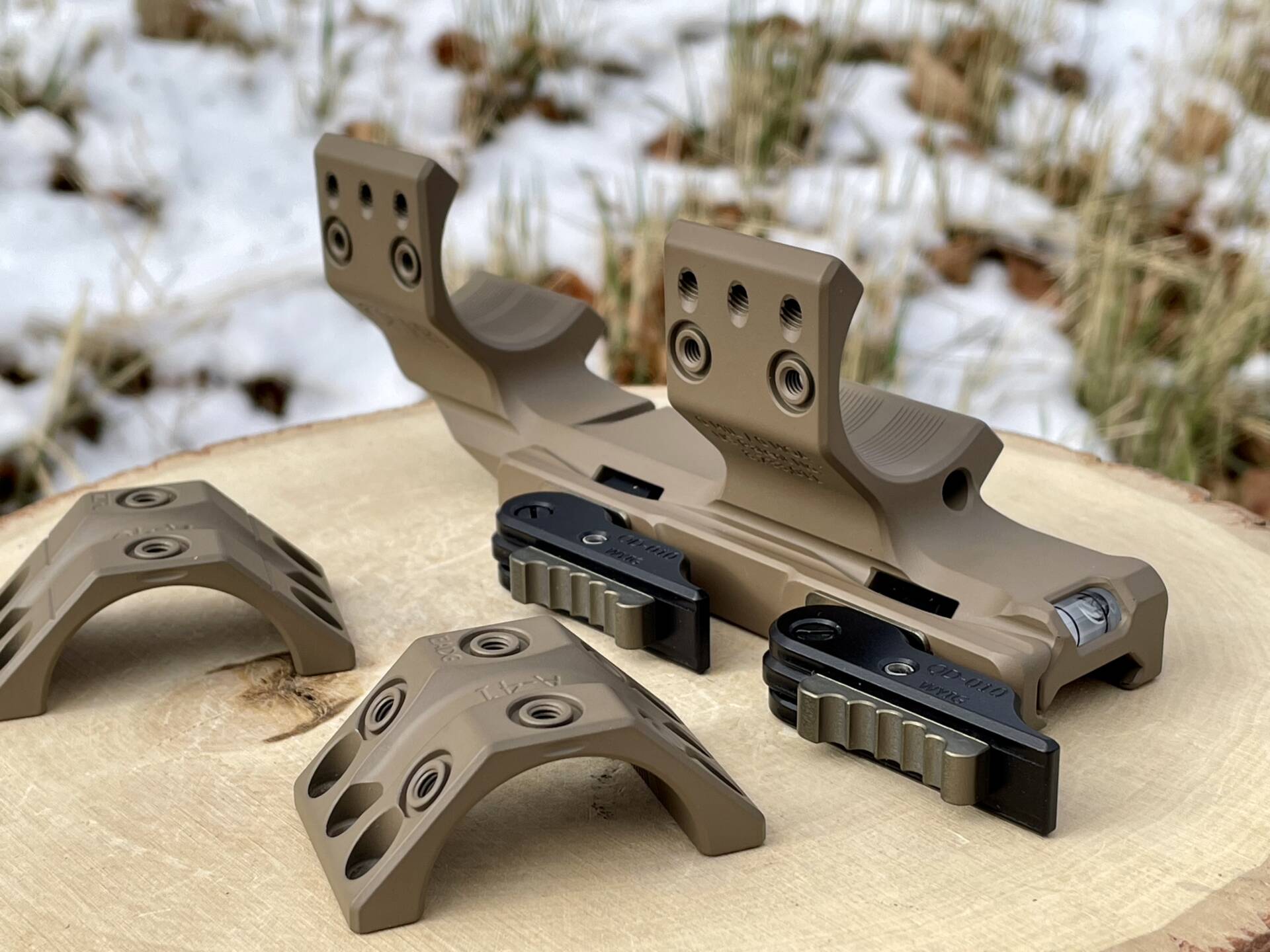 Spuhr ISMS 34 mm Quick Detach Unimount - FDE - Used