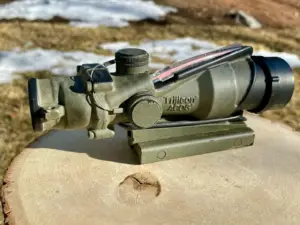 Trijicon ACOG 4x32 Red Horseshoe 6.8 SPC TA31H-68 - Well Used