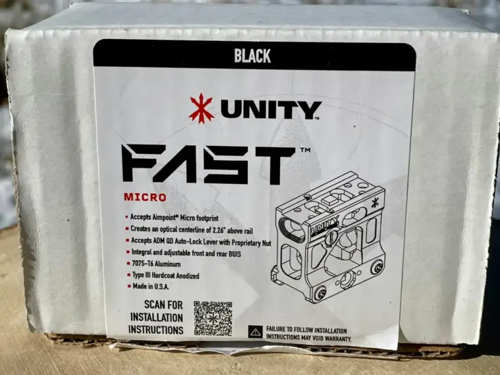 Unity Tactical FAST Micro-S Mount for Aimpoint | RKB Armory