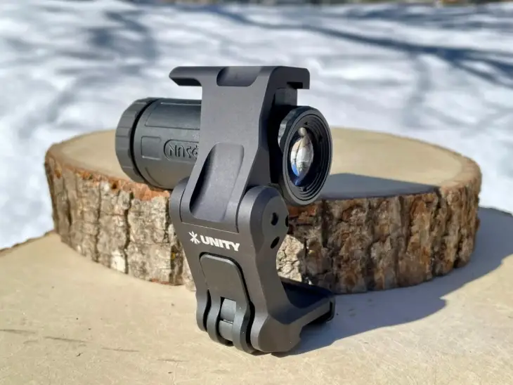 Hm3xt Holosun HM3XT 3x Magnifier w/ Unity Tactical Mount | RKB Armory