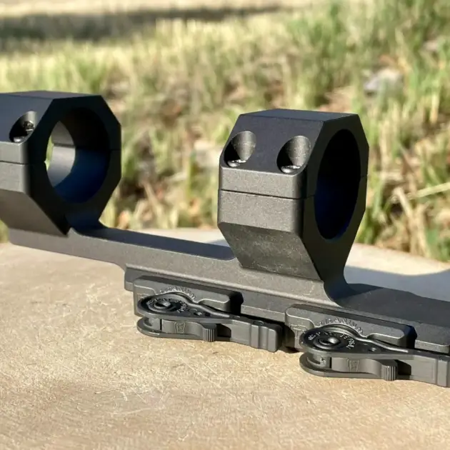 American Defense Delta Cantilever Titanium Lever 30 mm 1.5” Mount - Used