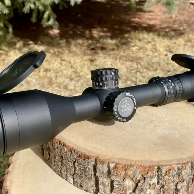 Nightforce NX8 2.5-20x50 Illuminated MOAR-CF2 C639 - Lightly Used