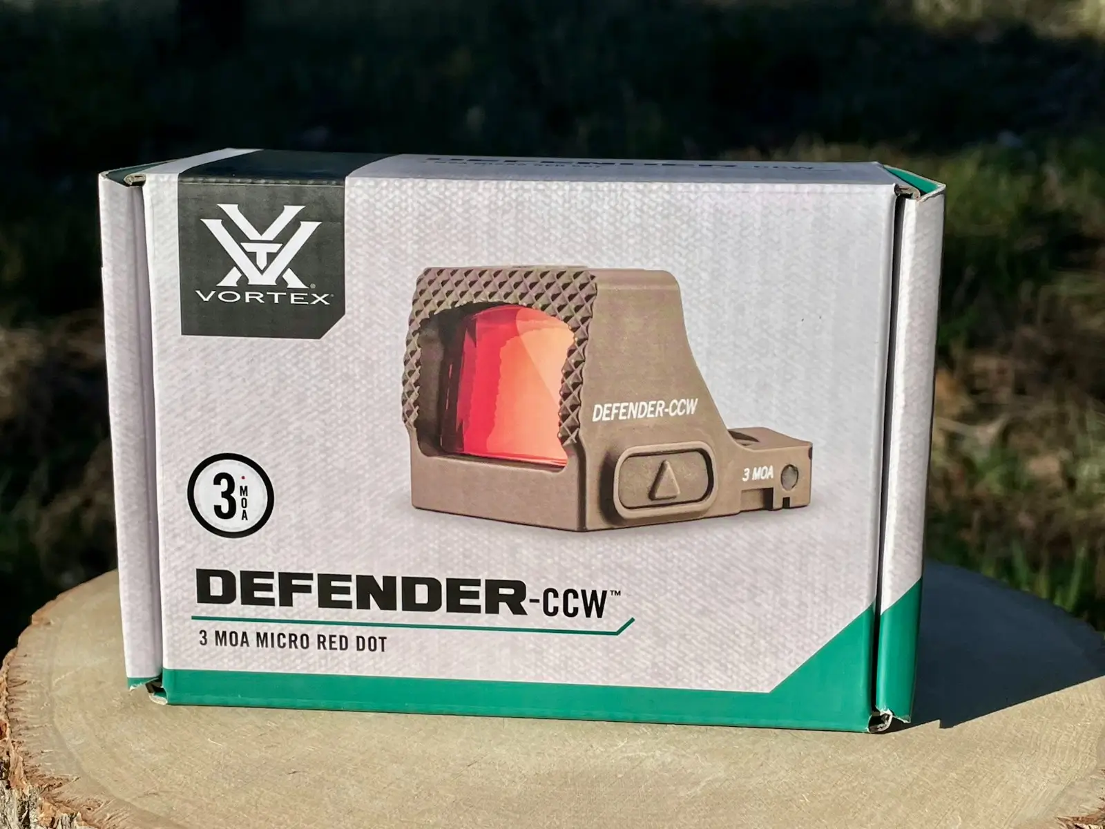 Vortex Defender CCW Micro Red Dot - Tan - Lightly Used