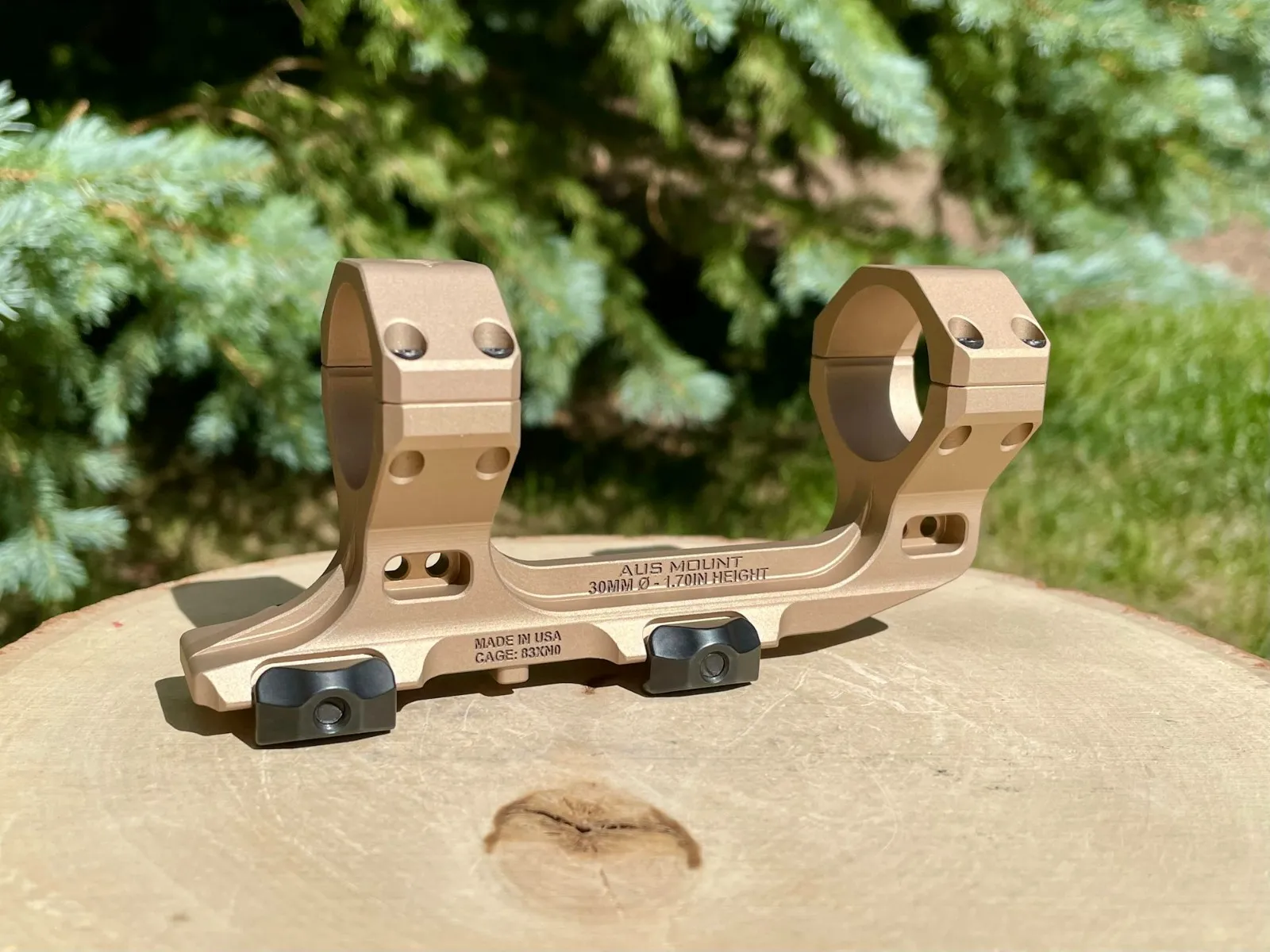 Reptilia AUS Mount 30 mm 1.7” Height - FDE - Used
