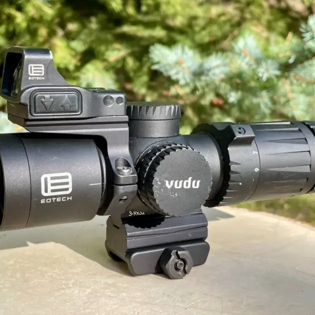 Eotech Vudu 3-9x32 HC1 w/ EFLX Red Dot Package - Lightly Used