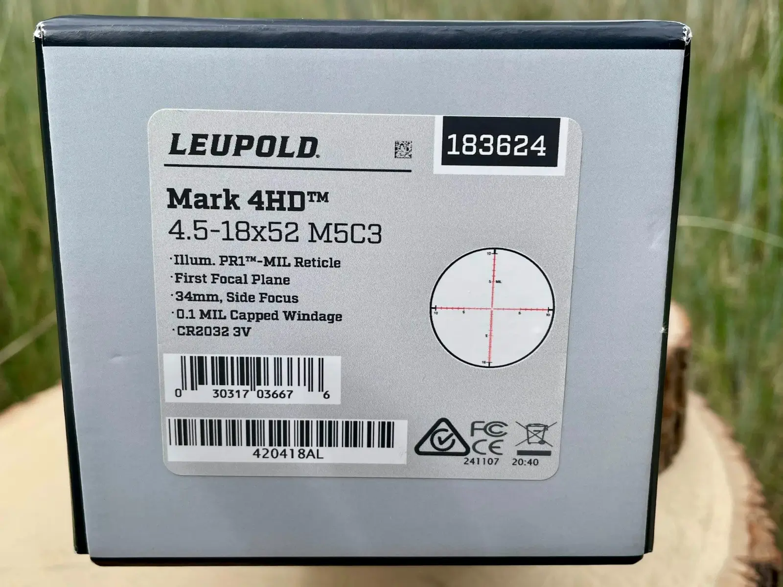 Leupold Mark 4HD 4.5-18x52 Illuminated PR1-MIL - Like New in Box