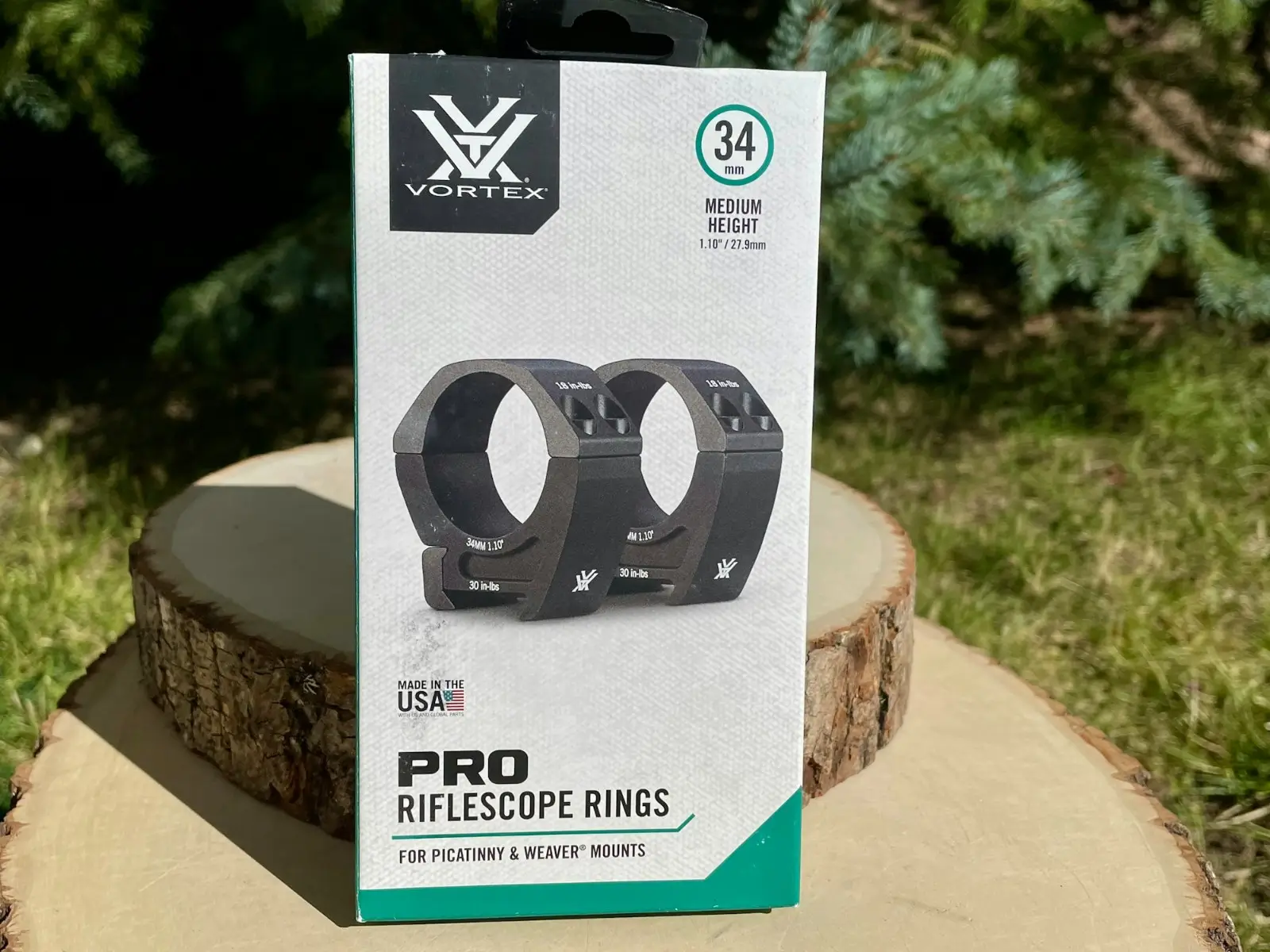 Vortex 34 mm Pro Ring Set 1.1” / Medium Height - Used