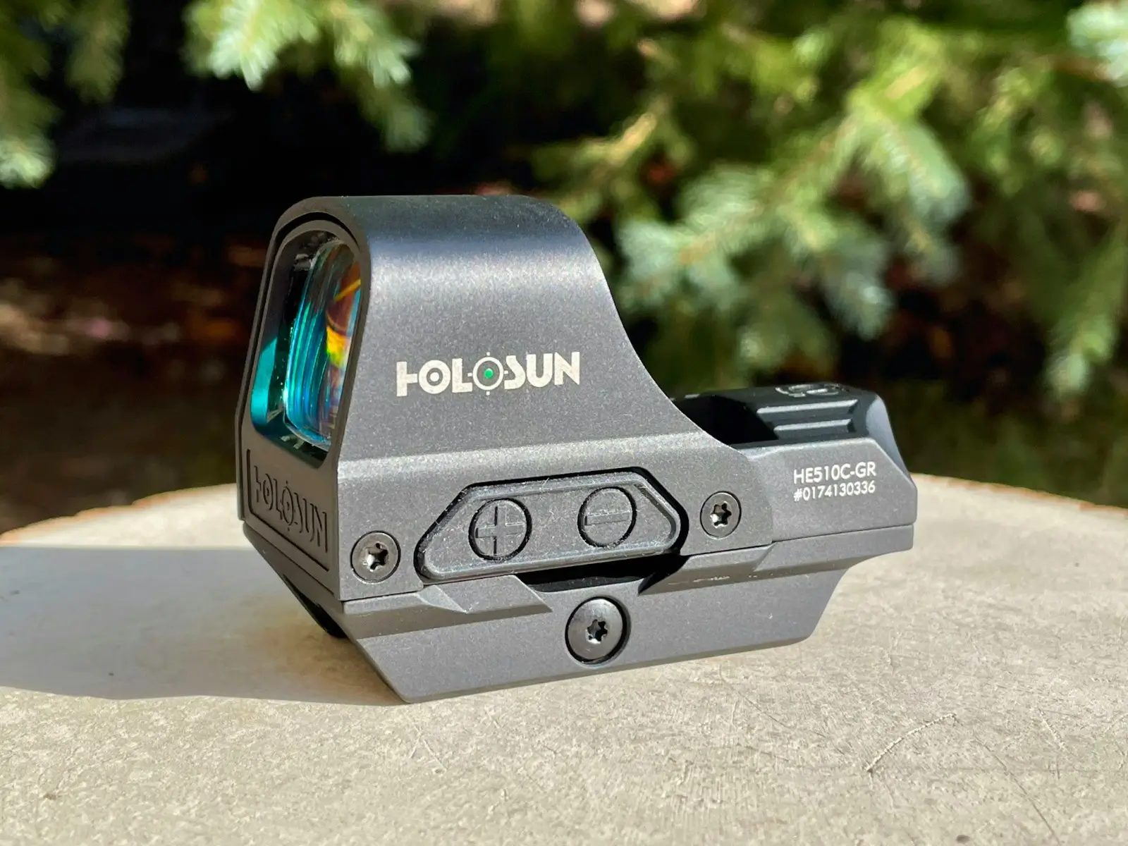 Holosun HE510C-GR Green Dot Sight - Lightly Used